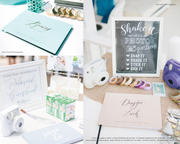 Real Foil Wedding Guest Book #013 by Starboard Press