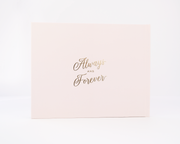 Real Foil Wedding Guest Book #180 by Starboard Press
