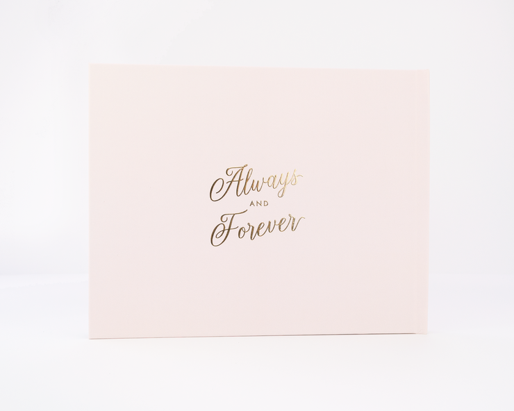 Real Foil Wedding Guest Book #180 by Starboard Press