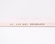 Real Foil Wedding Guest Book #180 by Starboard Press