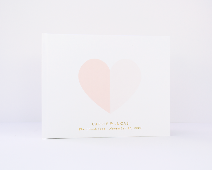 Real Foil Wedding Guest Book #183 by Starboard Press