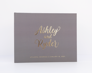 Real Foil Wedding Guest Book #184 by Starboard Press
