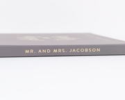 Real Foil Wedding Guest Book #184 by Starboard Press