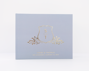 Real Foil Wedding Guest Book #185 by Starboard Press
