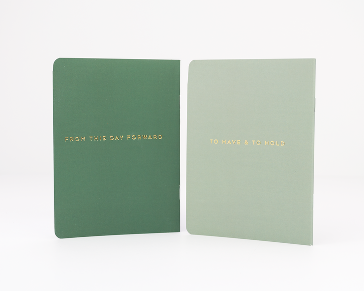 Wedding Vow Books, Custom Vow Booklets #019 by Starboard Press