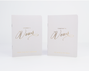 Wedding Vow Books, Custom Vow Booklets #021 by Starboard Press