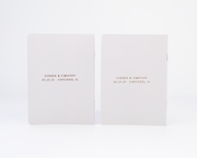 Wedding Vow Books, Custom Vow Booklets #021 by Starboard Press
