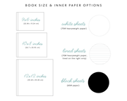Real Foil Wedding Guest Book #185 by Starboard Press