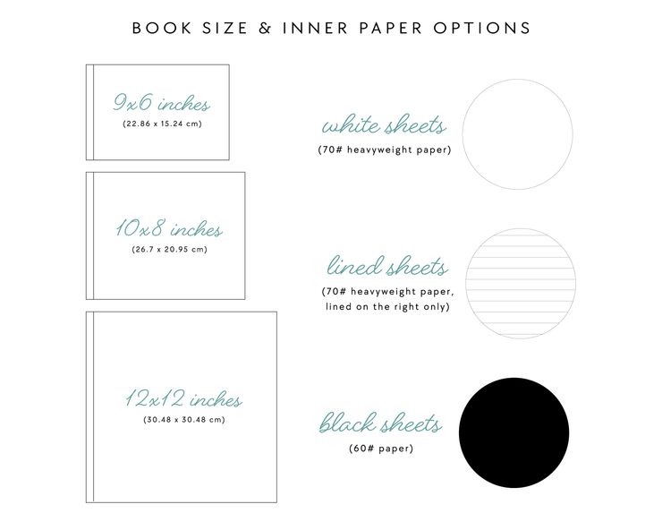 Couple Shower Guest Book #007 by Starboard Press
