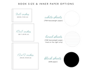 Real Foil Wedding Guest Book #023 by Starboard Press