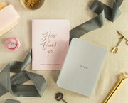 Wedding Vow Books, Custom Vow Booklets #017 by Starboard Press
