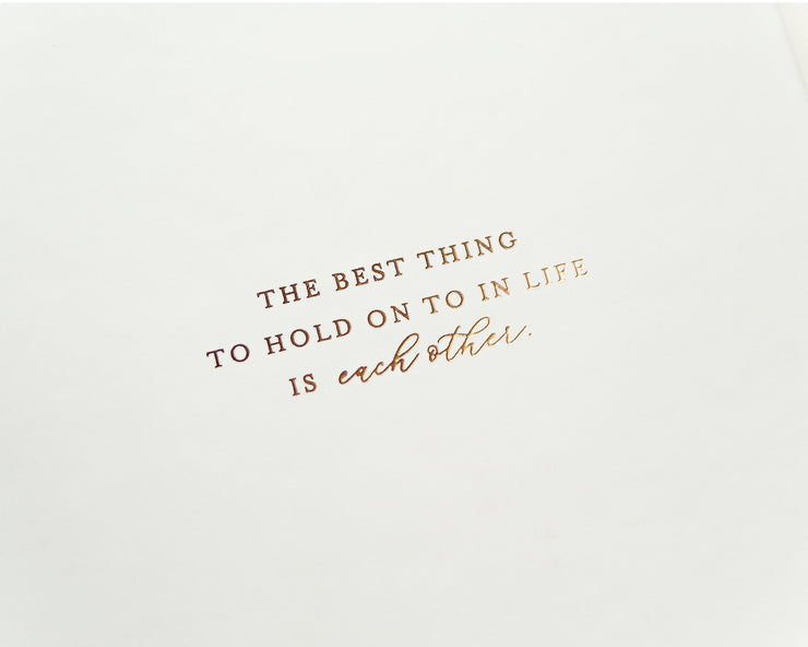 Real Foil Wedding Guest Book #144 by Starboard Press