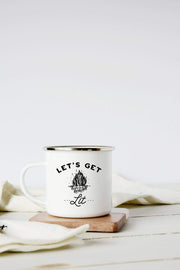 Let's Get Lit Camp Mug #003 by Starboard Press - Starboard Press