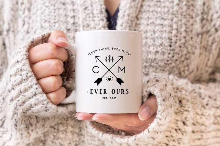 Outdoor Couple Personalized Mug, Wedding Favor #008 by Starboard Press - Starboard Press