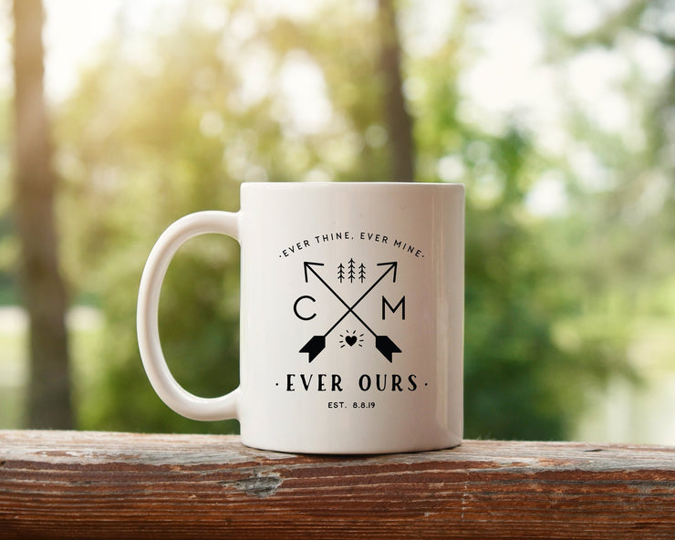 Outdoor Couple Personalized Mug, Wedding Favor #008 by Starboard Press - Starboard Press
