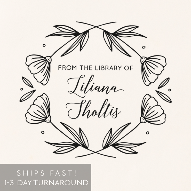 From the Library of Stamp, Ex Libris Stamp #054 by Starboard Press