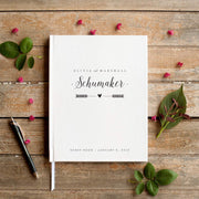 Portrait Wedding Guest Book #002   by Starboard Press