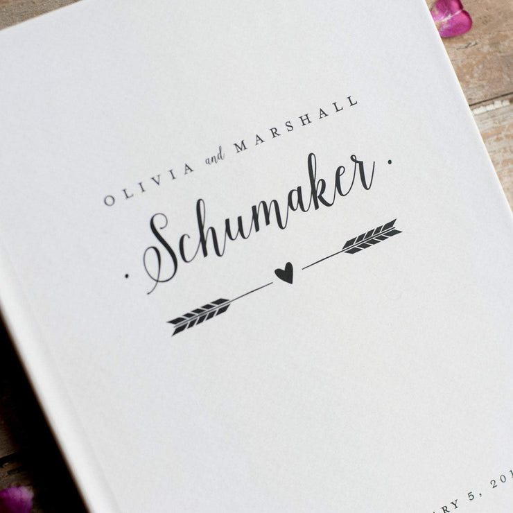 Portrait Wedding Guest Book #002   by Starboard Press