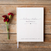 Portrait Wedding Guest Book #003   by Starboard Press