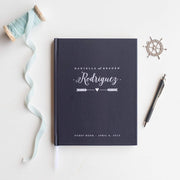 Portrait Wedding Guest Book #005   by Starboard Press