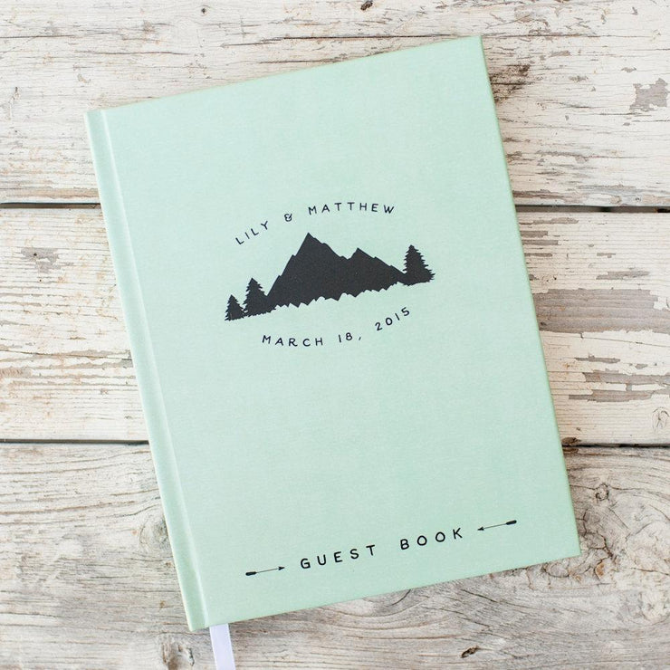 Portrait Wedding Guest Book #006   by Starboard Press