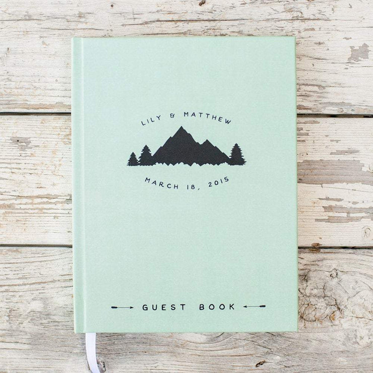 Portrait Wedding Guest Book #006   by Starboard Press