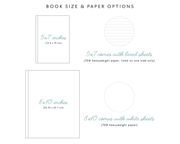 Portrait Wedding Guest Book #013 by Starboard Press - Starboard Press