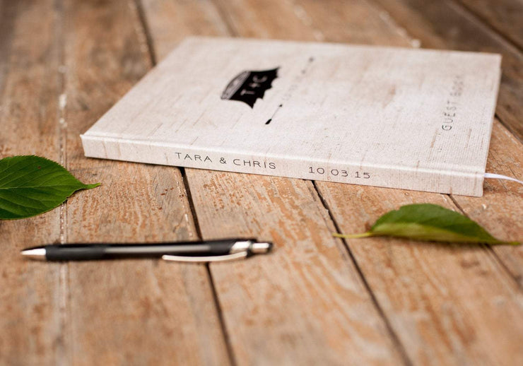 Portrait Wedding Guest Book #019 by Starboard Press - Starboard Press
