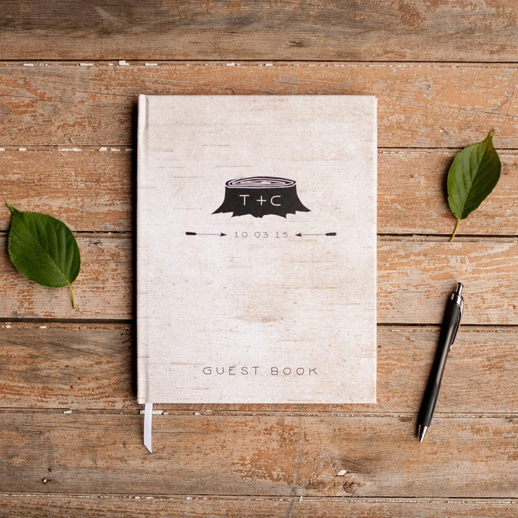 Portrait Wedding Guest Book #019 by Starboard Press - Starboard Press