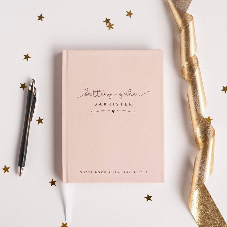 Portrait Wedding Guest Book #022   by Starboard Press