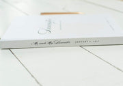 Portrait Wedding Guest Book #030   by Starboard Press