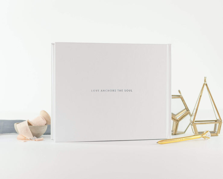 Real Foil Wedding Guest Book #003 by Starboard Press