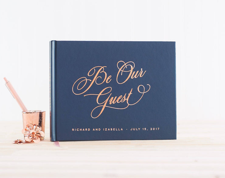 Real Foil Wedding Guest Book #006 by Starboard Press