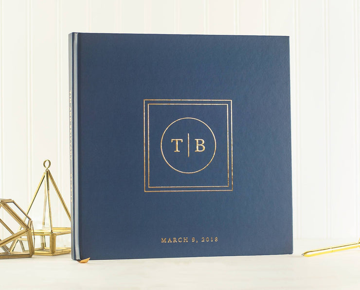Real Foil Wedding Guest Book #009 by Starboard Press
