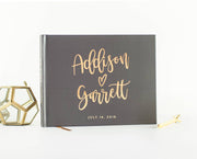 Real Foil Wedding Guest Book #010 by Starboard Press