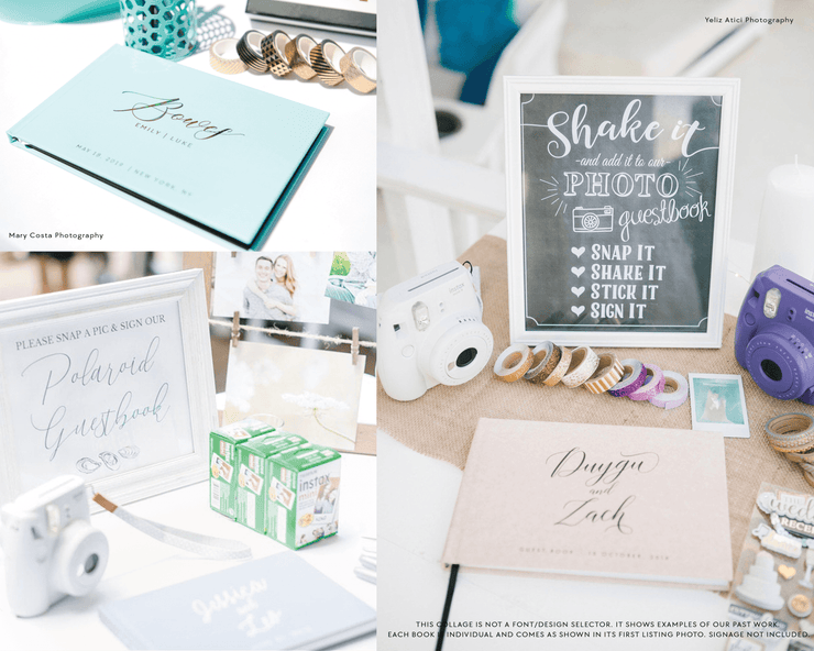 Real Foil Wedding Guest Book #011 by Starboard Press