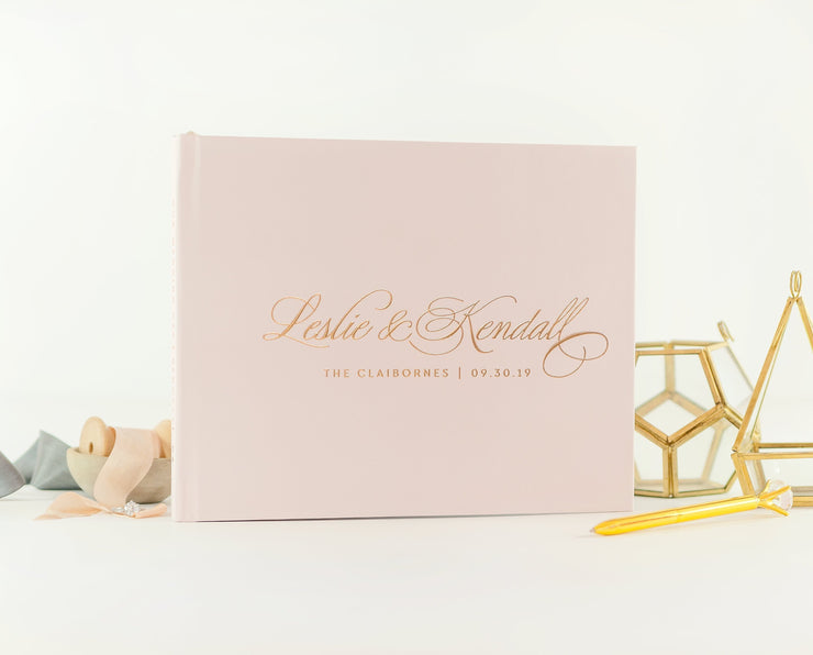 Real Foil Wedding Guest Book #012 by Starboard Press
