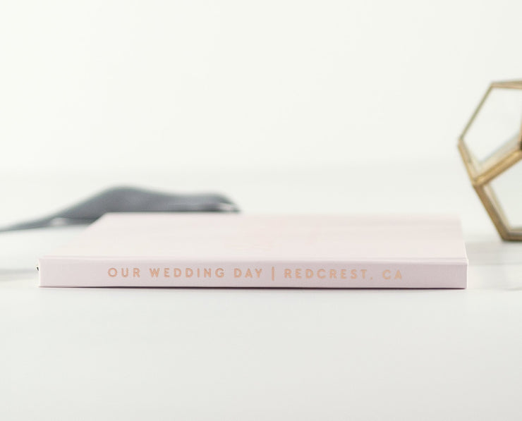 Real Foil Wedding Guest Book #012 by Starboard Press