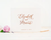 Real Foil Wedding Guest Book #013 by Starboard Press