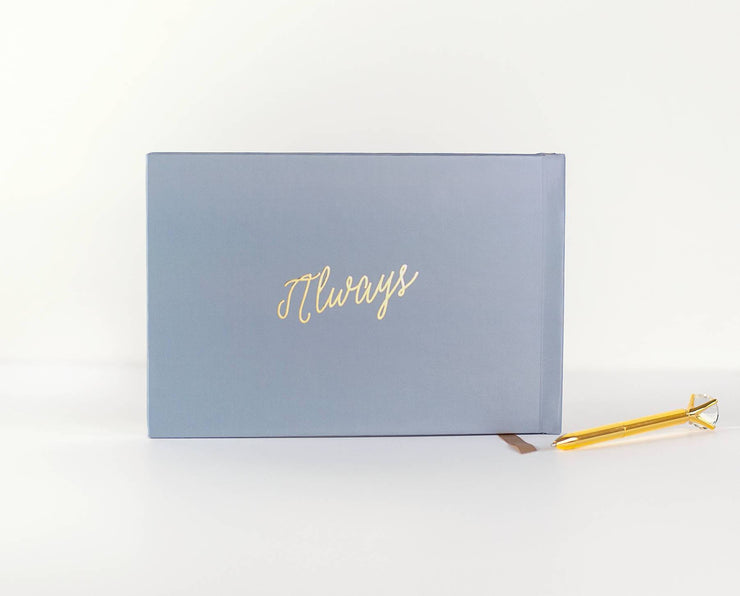 Real Foil Wedding Guest Book #014 by Starboard Press