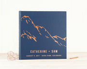 Real Foil Wedding Guest Book #017 by Starboard Press