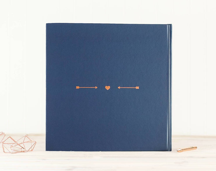 Real Foil Wedding Guest Book #017 by Starboard Press