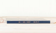Real Foil Wedding Guest Book #017 by Starboard Press