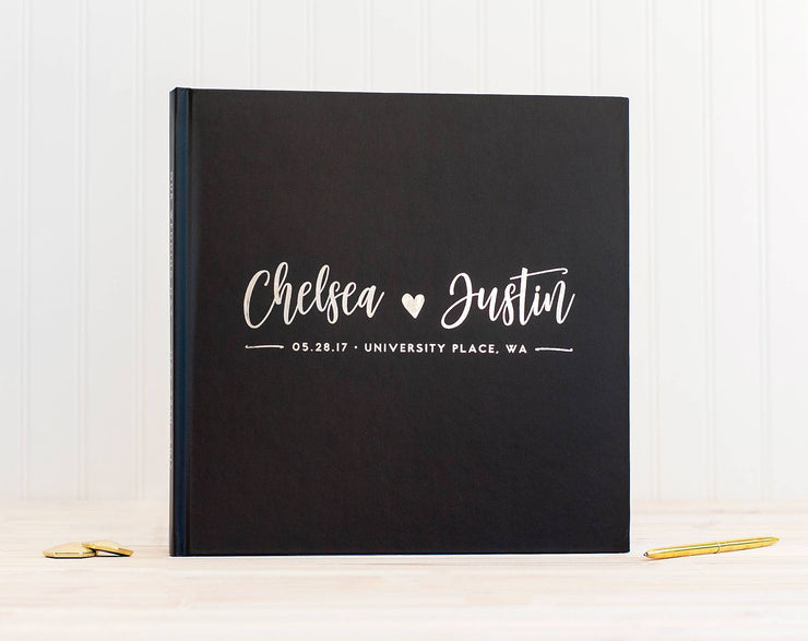 Real Foil Wedding Guest Book #021 by Starboard Press