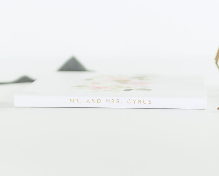 Real Foil Wedding Guest Book #022 by Starboard Press