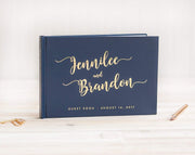 Real Foil Wedding Guest Book #024 by Starboard Press