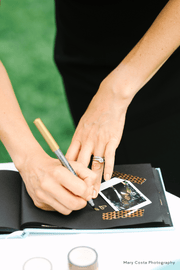 Real Foil Wedding Guest Book #028 by Starboard Press