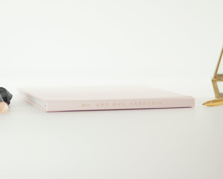 Real Foil Wedding Guest Book #037 by Starboard Press