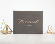 Real Foil Wedding Guest Book #038 by Starboard Press