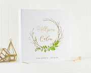 Real Foil Wedding Guest Book #048 by Starboard Press